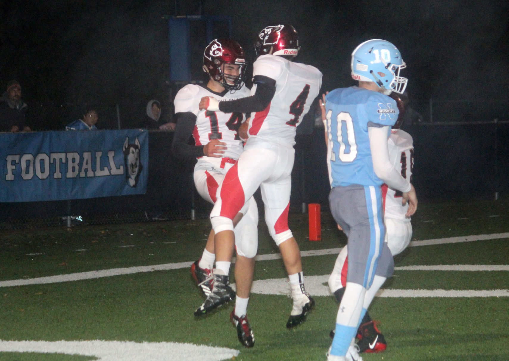 Chi-Hi football at Eau Claire North 10-5-18